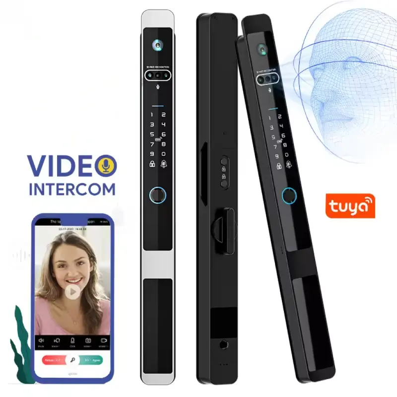 Video Door Lock With Camera Peephole - Kamera Video İnterkom Su Geçirmez IP65