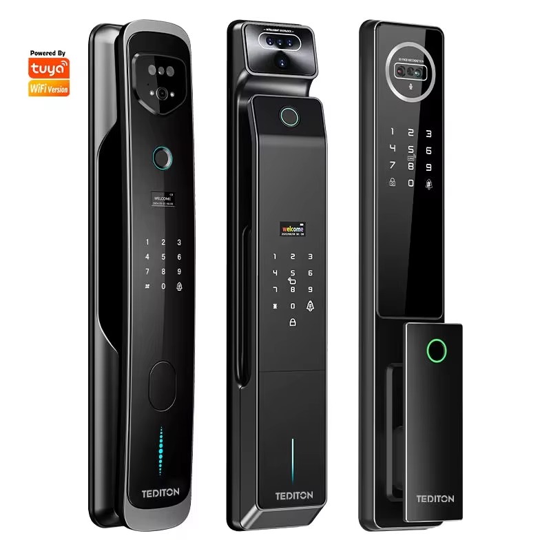 Smart Door Lock With Camera Intercom - Görüntülü İnterkom Dış Mekan Güvenlik Sistemi
