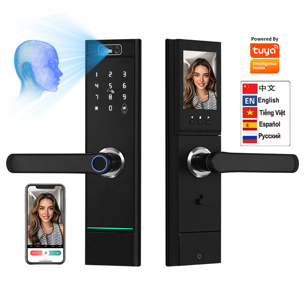 Face Recognition Door Lock - Yüksek Güvenlikli Toptan 3D Yüz Tanıma