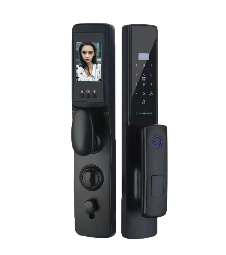 Video Door Lock With Camera Peephole - Parmak İzi ve Şifreli Akıllı Kapı