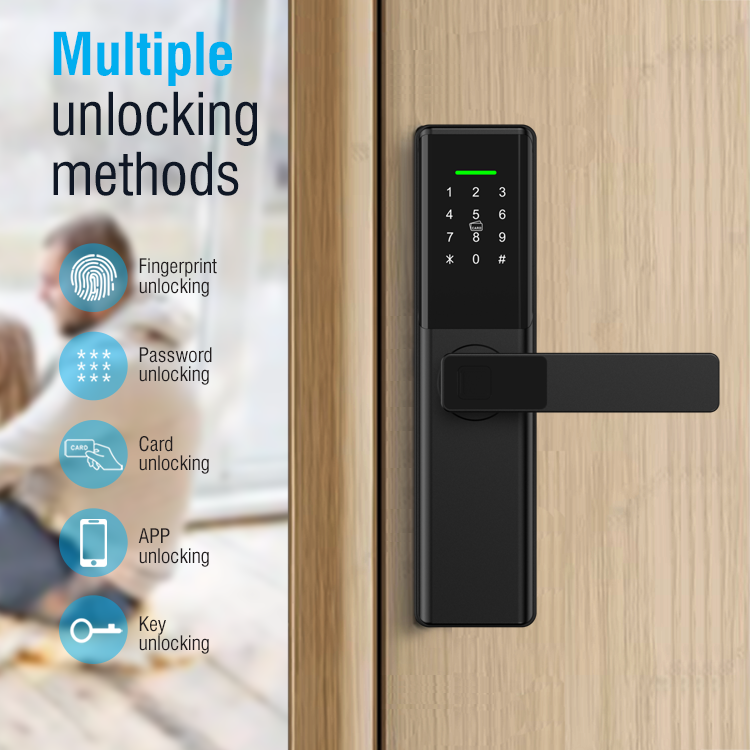 Face Recognition Door Lock - Te'an Akıllı Dijital Kapı Kilidi Elektrikli