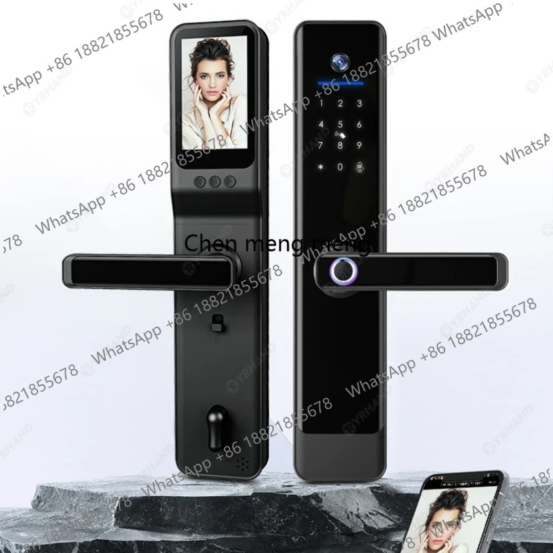 Video Door Lock With Camera Peephole - Kamera Görüntülü İnterkom Kilidi Uygulaması Uzaktan