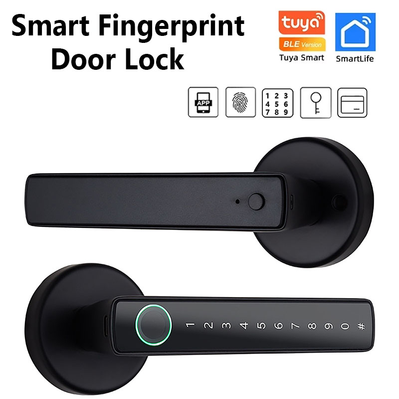 Smart Lock Zigbee Gateway - Tuya Bluetooth Akıllı Parmak İzi Kapı