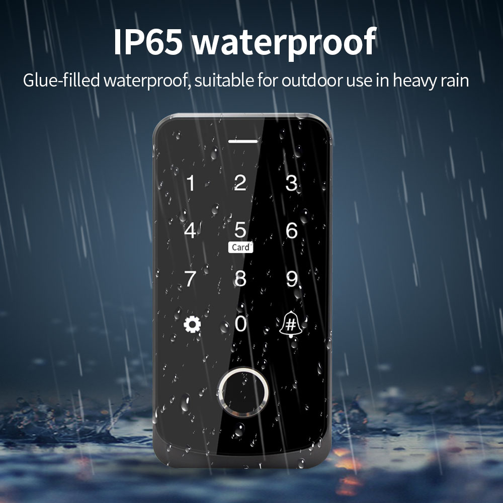 TF9 IP65 su geçirmez NFC parma - Fingerprint Padlock Weatherproof incelemesi ve fiyatı
