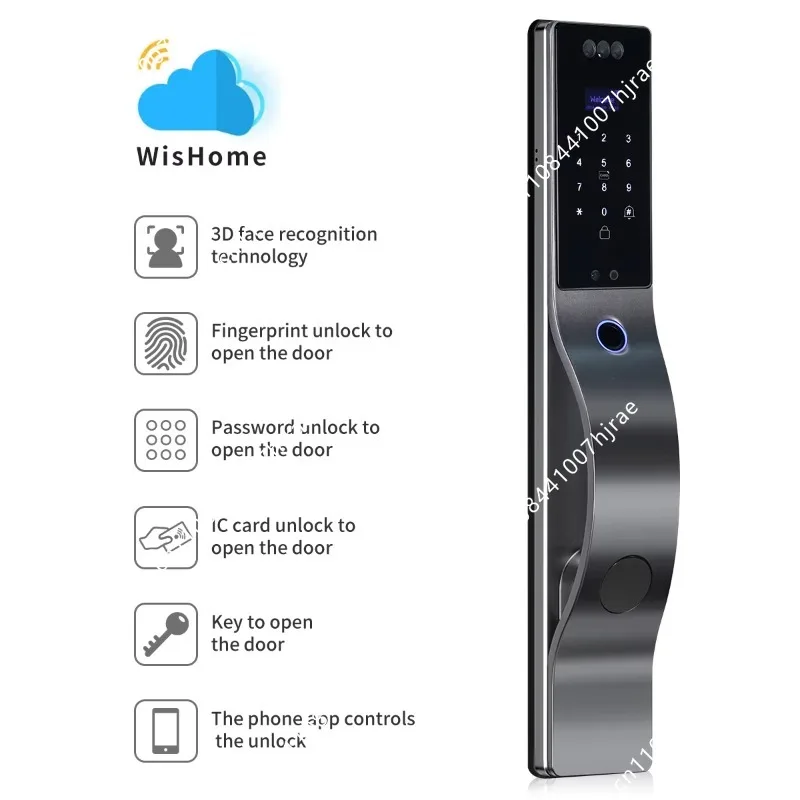 Dijital Akıllı Kapı Kilidi, Wi - Smart Door Lock Fingerprint Wifi incelemesi ve fiyatı