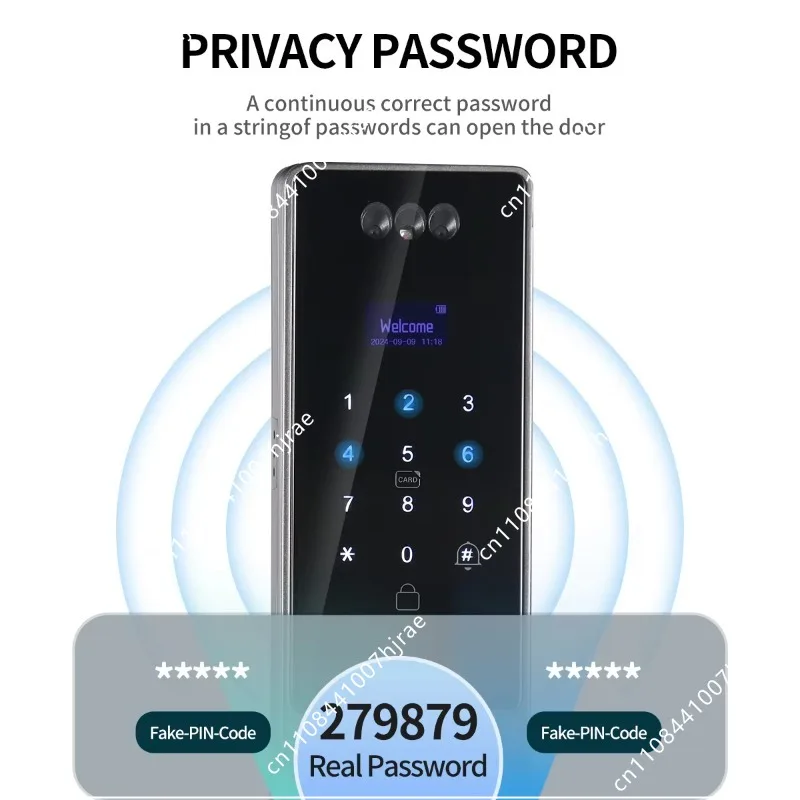 Dijital Akıllı Kapı Kilidi, Wi - Smart Door Lock Fingerprint Wifi incelemesi ve fiyatı