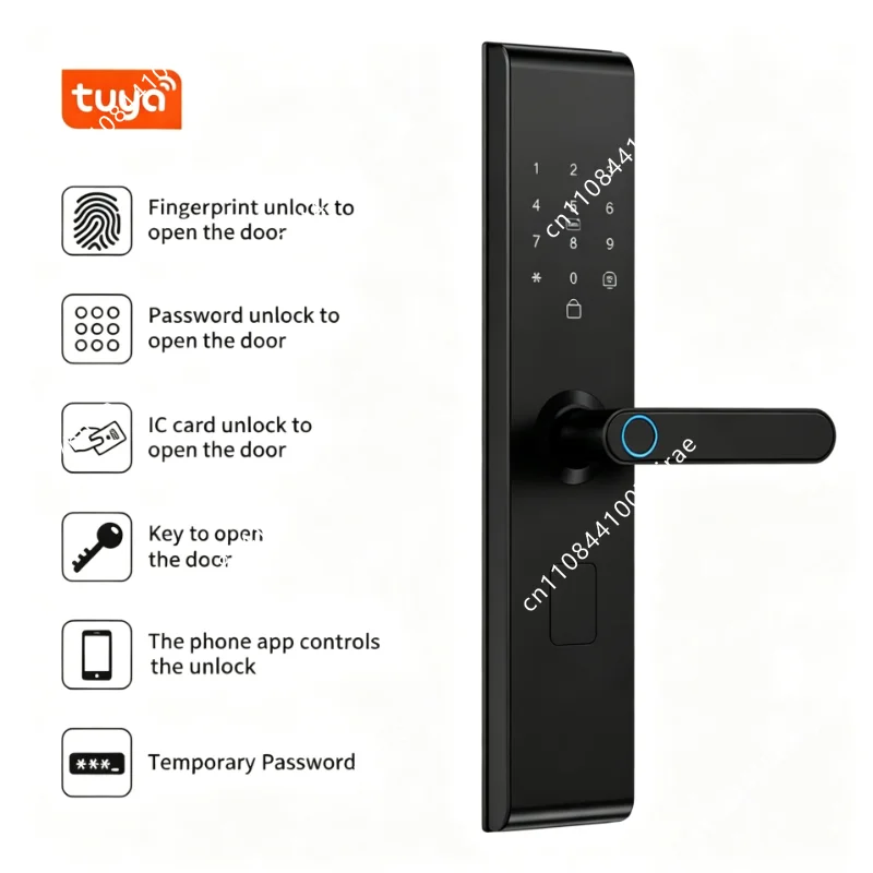 Tuya WiFi Akıllı Elektronik Ka - Smart Door Lock Fingerprint Wifi incelemesi ve fiyatı