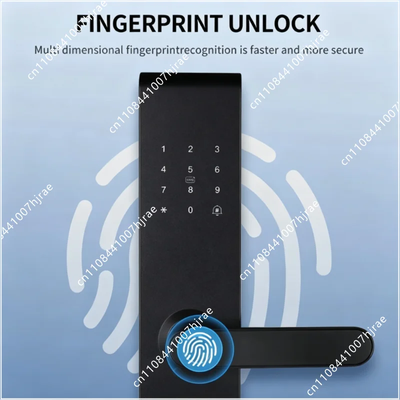 Tuya WiFi Akıllı Elektronik Ka - Smart Door Lock Fingerprint Wifi incelemesi ve fiyatı