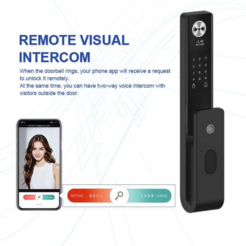 Tuya Wifi Akıllı Parmak İzi Di - Face Recognition Door Lock incelemesi ve fiyatı