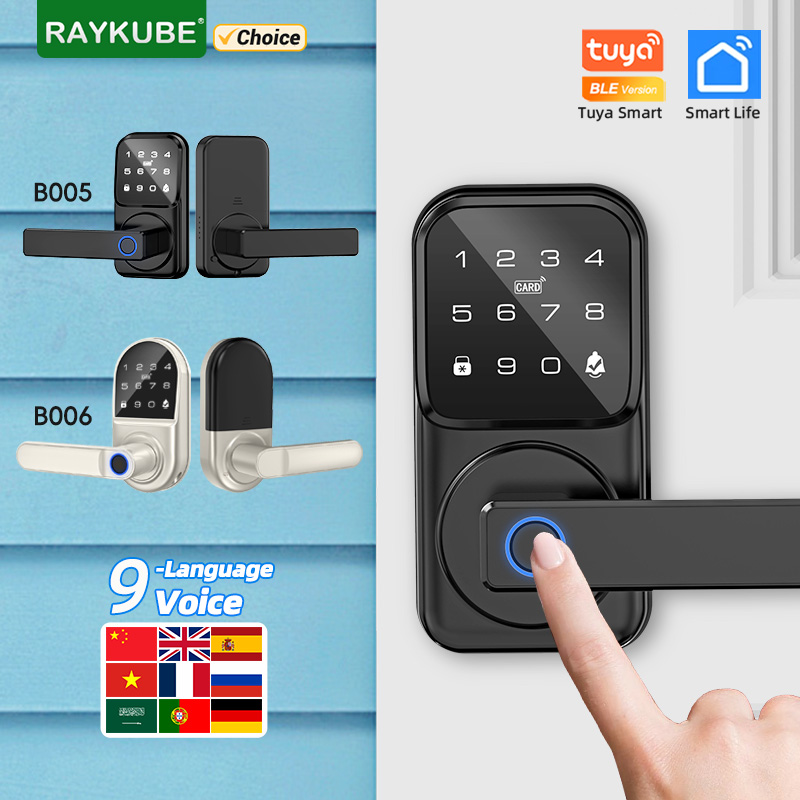 RAYKUBE B005 Tuya BLE Dijital  - Smart Lock Deadbolt Keypad Bluetooth incelemesi ve fiyatı