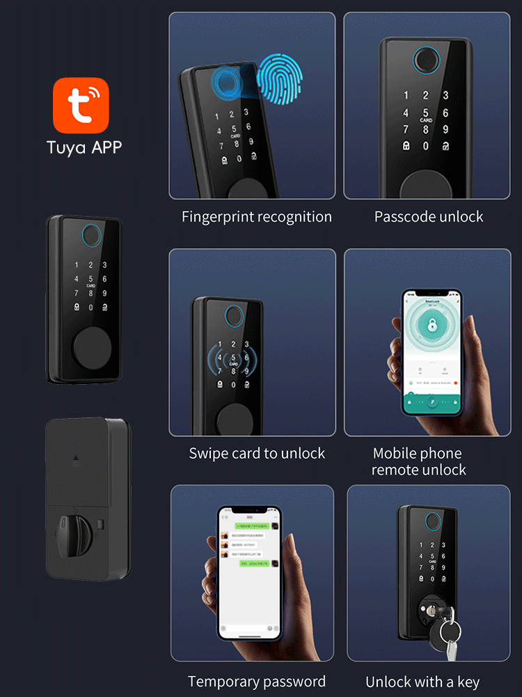 RAYKUBE DS01 4 dil Tuya Blueto - Smart Lock Deadbolt Keypad Bluetooth incelemesi ve fiyatı