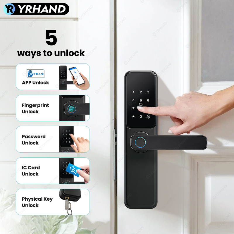 Bluetooth TTLock Uygulaması Pa - Smart Lock For Sliding Door incelemesi ve fiyatı