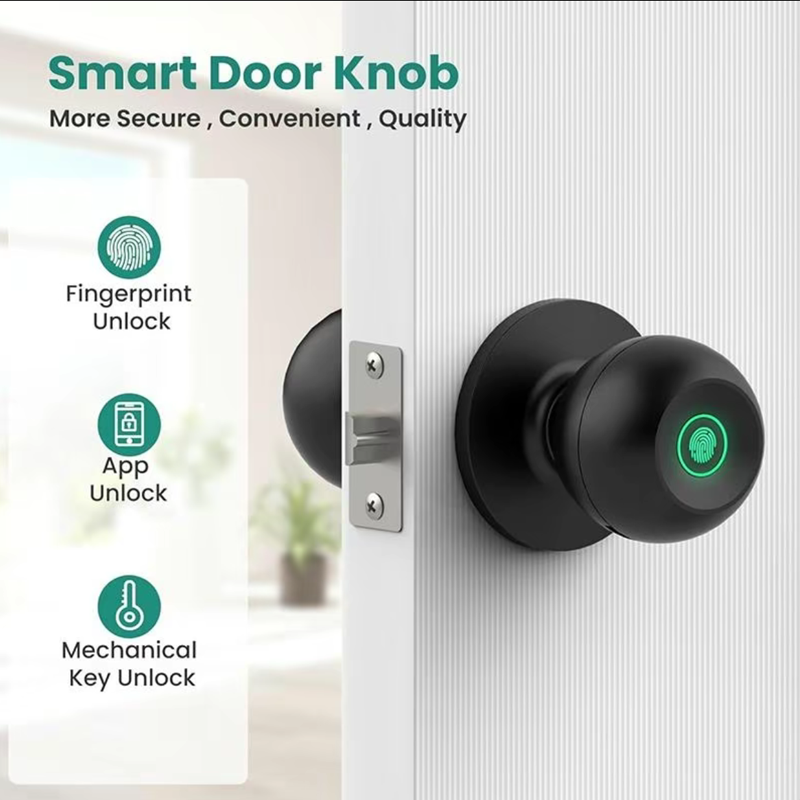 Bluetooth Tuya APP kontrolü ak - Fingerprint Padlock Weatherproof incelemesi ve fiyatı