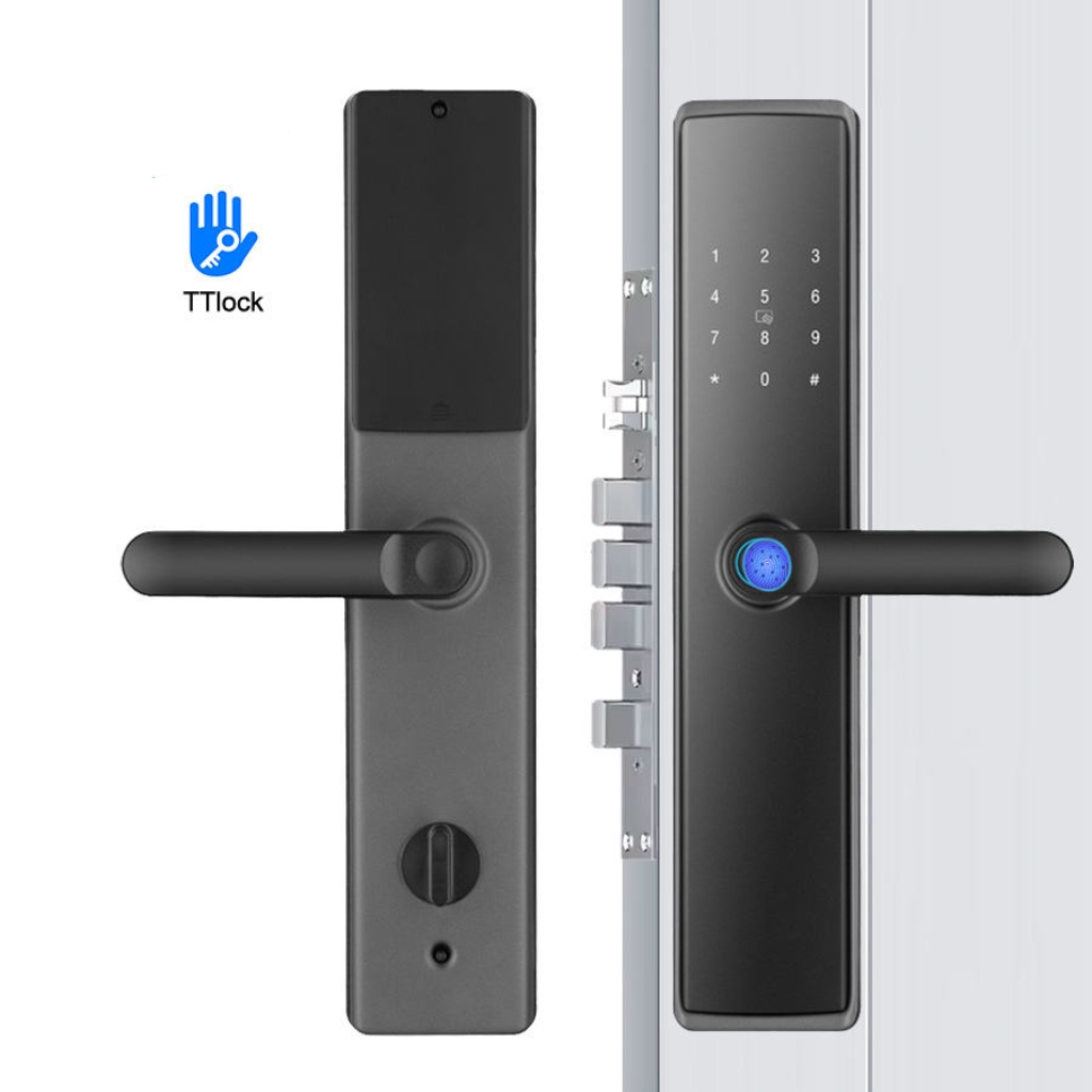 Elektrikli Dijital Anahtarsız  - Digital Door Lock Fingerprint Handle incelemesi ve fiyatı