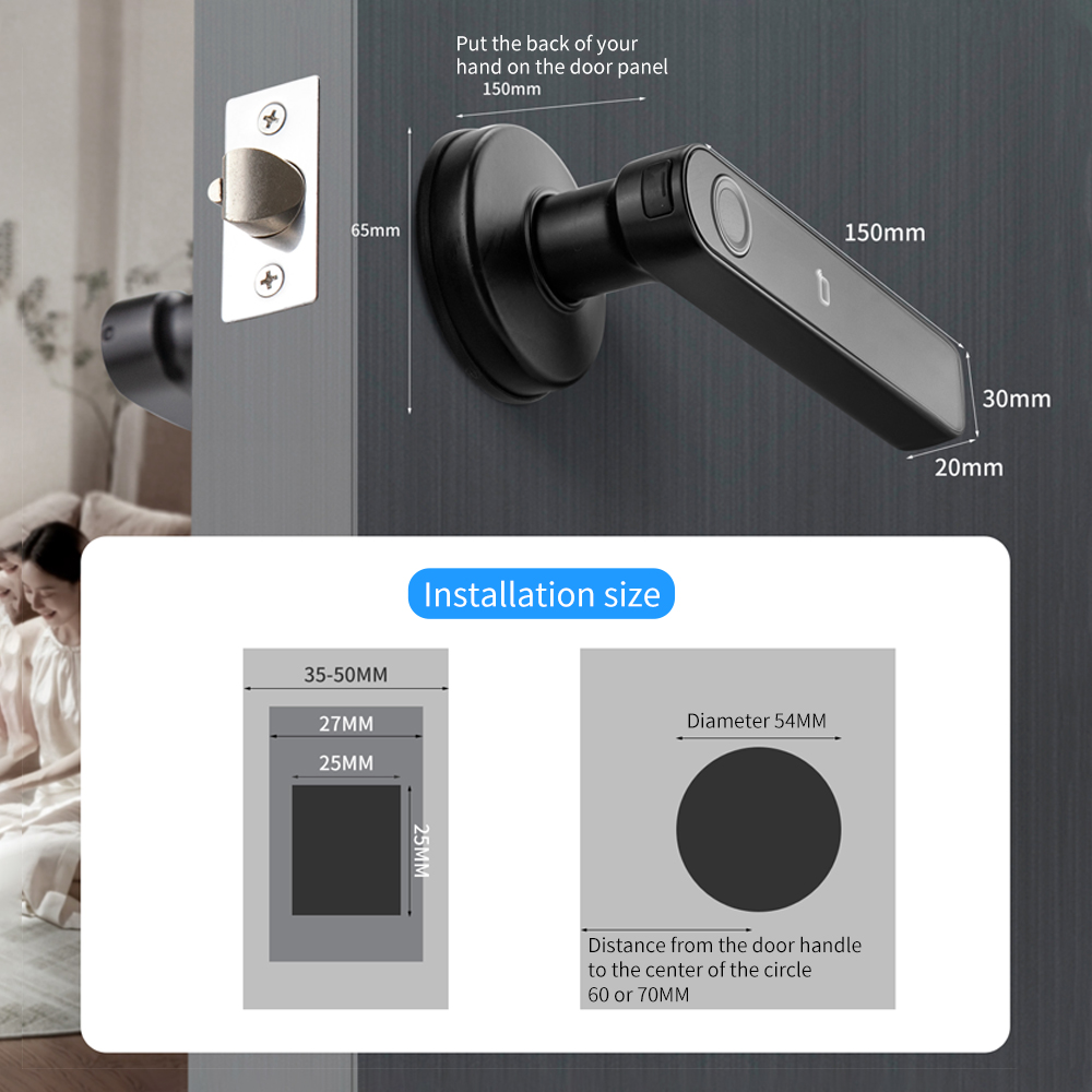 Tuya SmartLife APP BLE Akıllı  - Smart Lock Deadbolt Keypad Bluetooth incelemesi ve fiyatı
