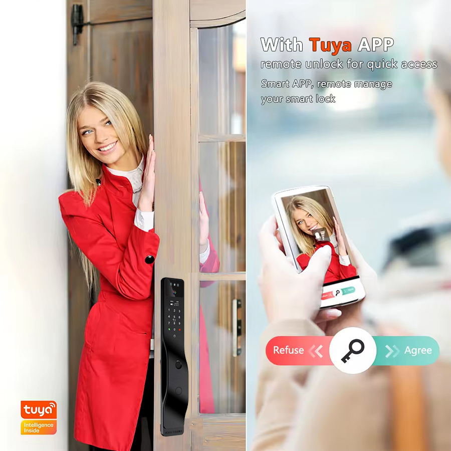 Tuş Takımı Kilidi İsrail Morti - Smart Door Lock With Camera Intercom incelemesi ve fiyatı