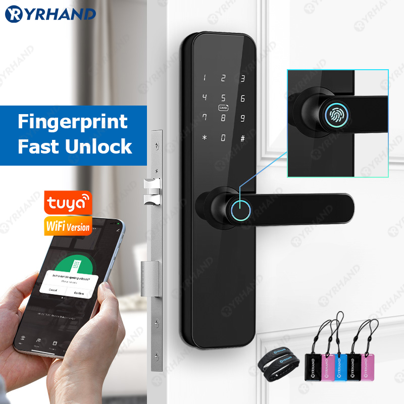 F7 Tuya wifi fechadura eletron - Smart Lock Zigbee Gateway incelemesi ve fiyatı