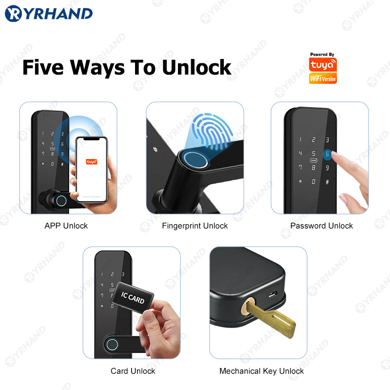F7 Tuya wifi fechadura eletron - Smart Lock Zigbee Gateway incelemesi ve fiyatı
