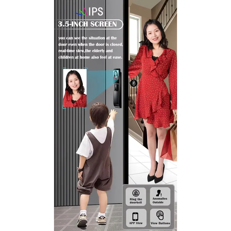 5050 5072 5572 4585 6085 Morti - Video Door Lock With Camera Peephole incelemesi ve fiyatı