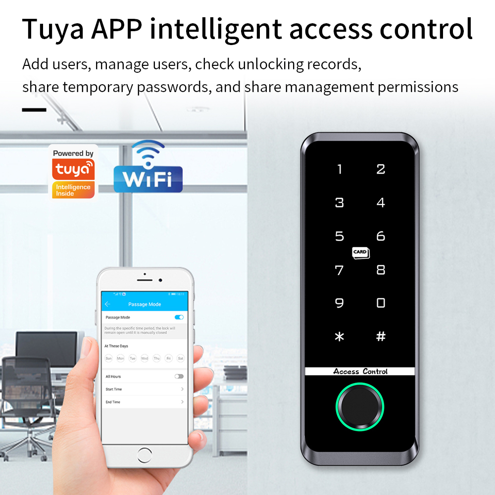 Destek Tuya Uygulaması Elektro - Fingerprint Padlock Weatherproof incelemesi ve fiyatı