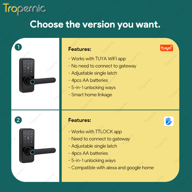 Akıllı Sürgü Tuya SmartLife Wi - Smart Lock Deadbolt Keypad Bluetooth incelemesi ve fiyatı