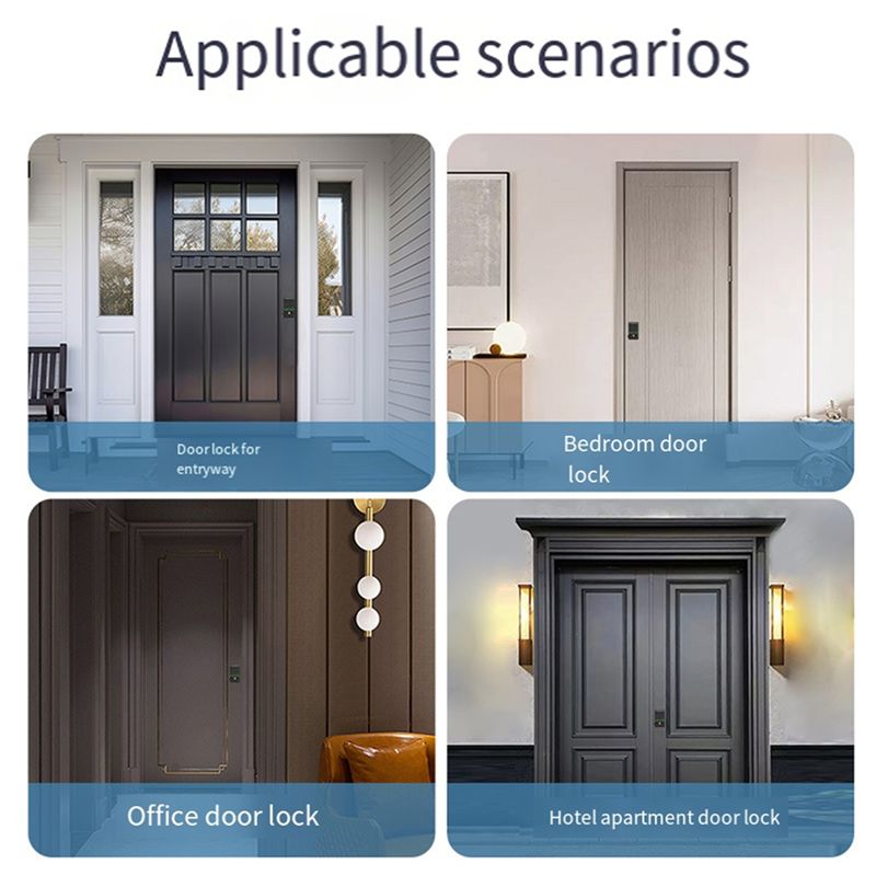 ABZW Tuya Akıllı Kapı Kilidi,  - Smart Door Lock Tuya App incelemesi ve fiyatı