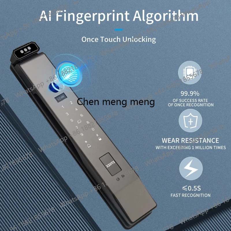 3D Yüz Tanıma Özellikli Gerçek - Smart Door Lock With Camera Intercom incelemesi ve fiyatı