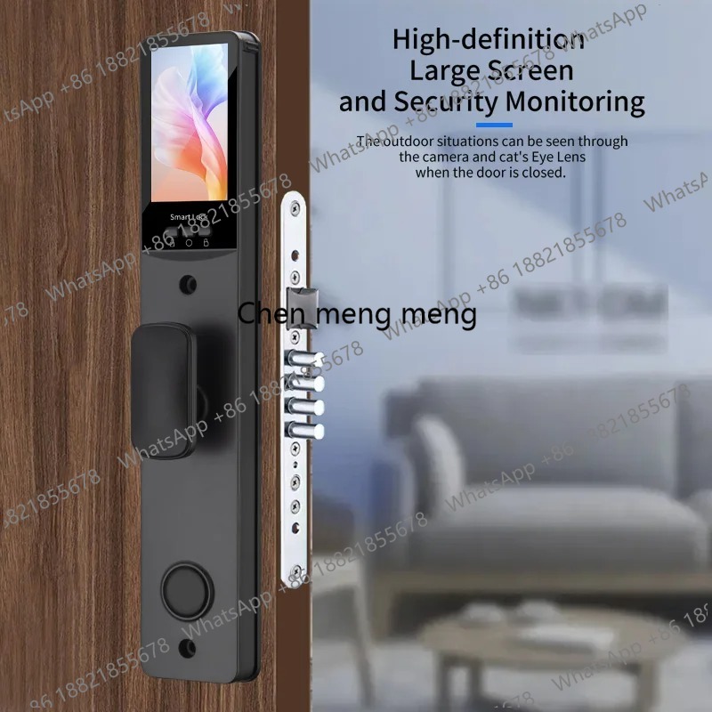 3D Yüz Tanıma Özellikli Gerçek - Smart Door Lock With Camera Intercom incelemesi ve fiyatı
