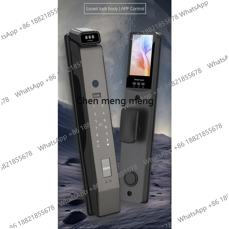 3D Yüz Tanıma Özellikli Gerçek - Smart Door Lock With Camera Intercom incelemesi ve fiyatı