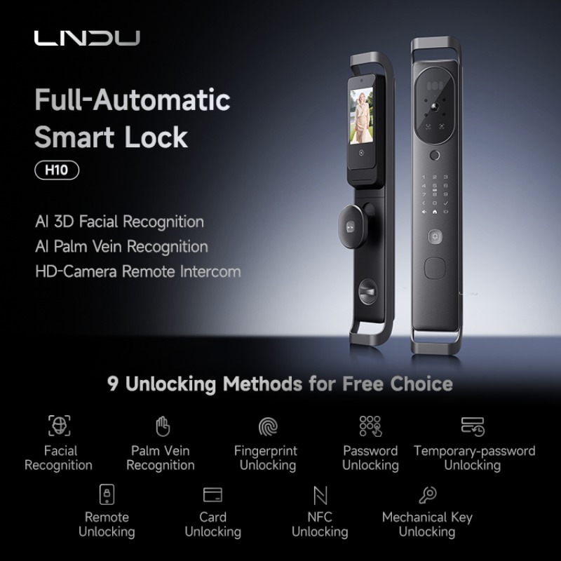 【2026】LNDU H10 Görsel Çift Kam - Smart Door Lock With Camera Intercom incelemesi ve fiyatı