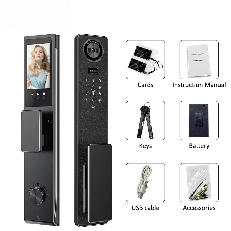Tuya WiFi Akıllı Kapı Kilidi,  - Smart Door Lock Fingerprint Wifi incelemesi ve fiyatı
