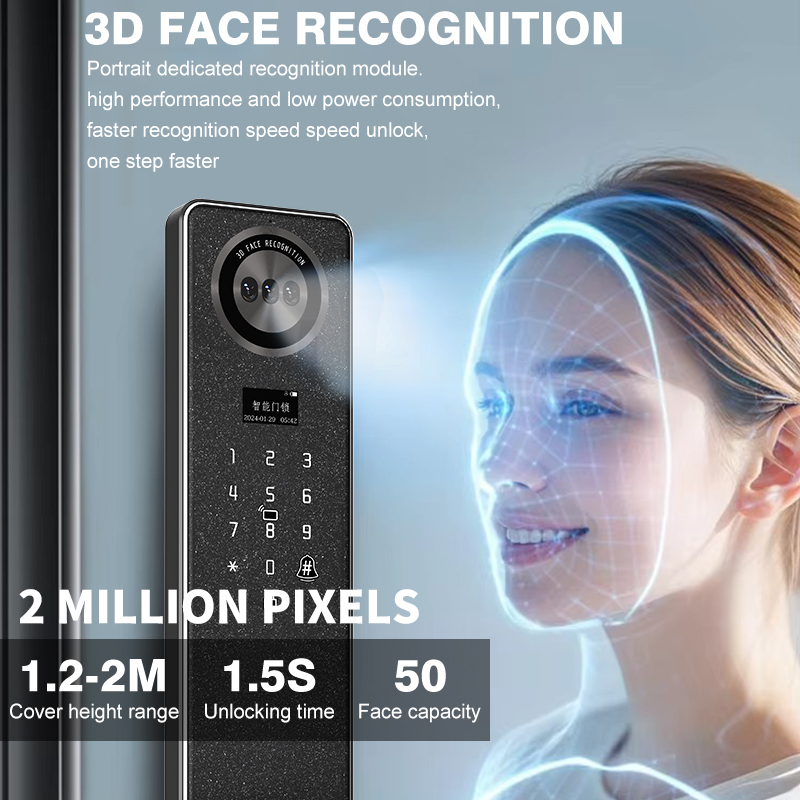 Tuya WiFi Akıllı Kapı Kilidi,  - Smart Door Lock Fingerprint Wifi incelemesi ve fiyatı