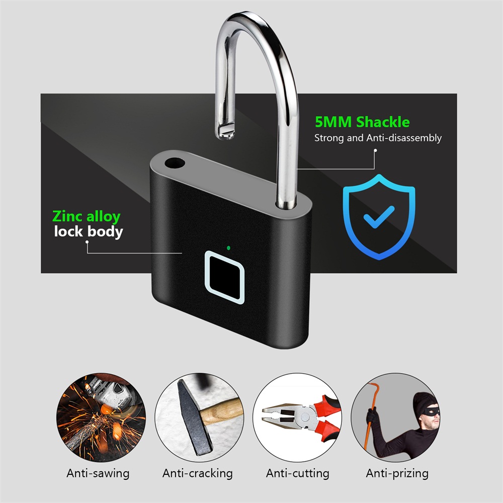 Seeings Guardnes Akıllı Kilit  - Fingerprint Padlock Weatherproof incelemesi ve fiyatı