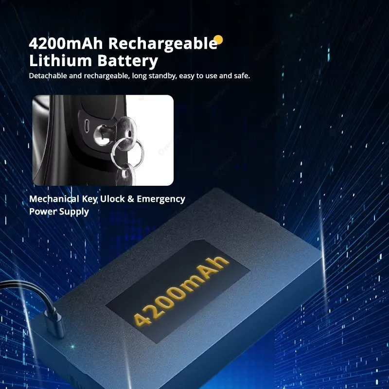 Akıllı Kilit, 3D Yüz Tanıma, E - Video Door Lock With Camera Peephole incelemesi ve fiyatı