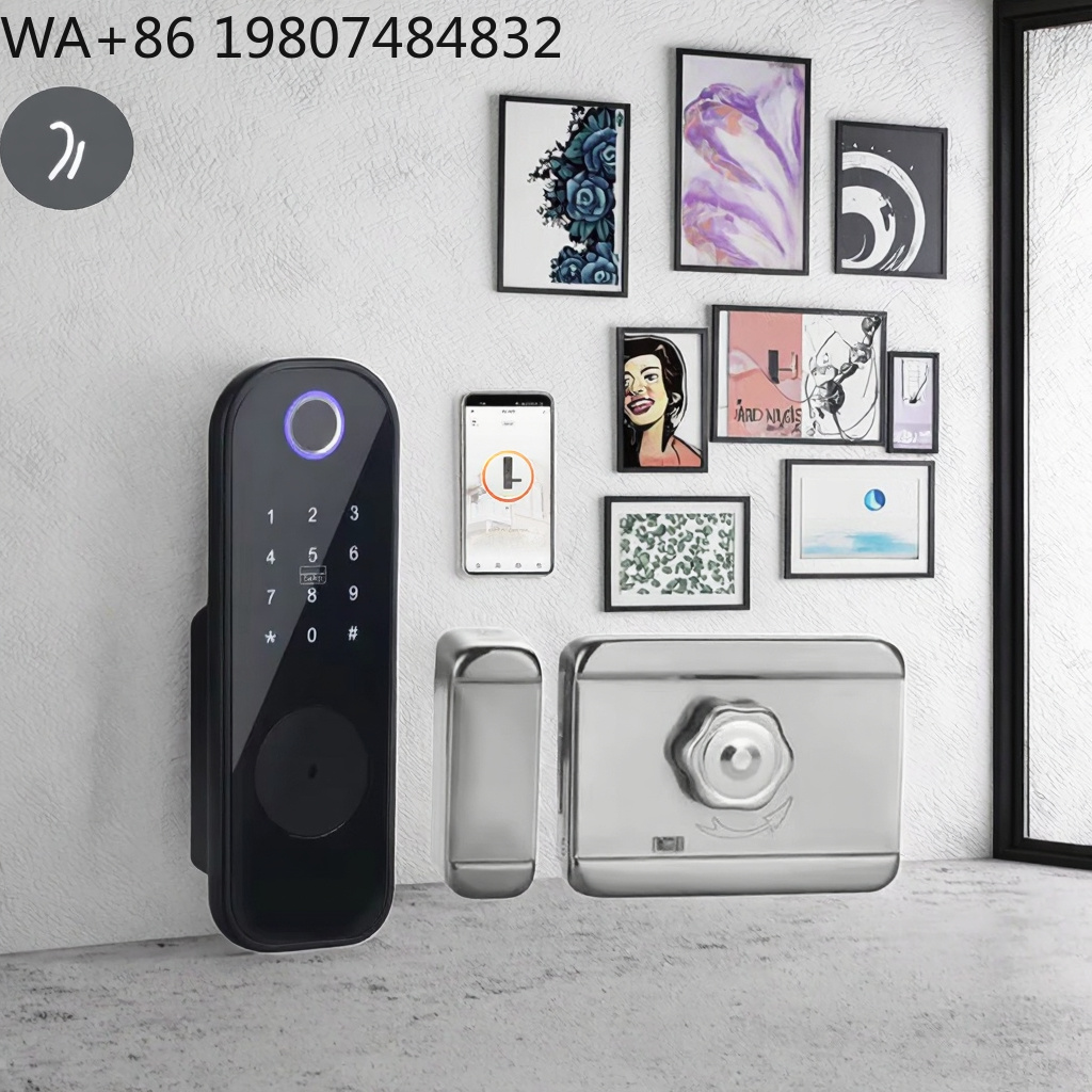 Suudi Arabistan Popüler WiFi A - Smart Rim Lock Wifi Fingerprint incelemesi ve fiyatı