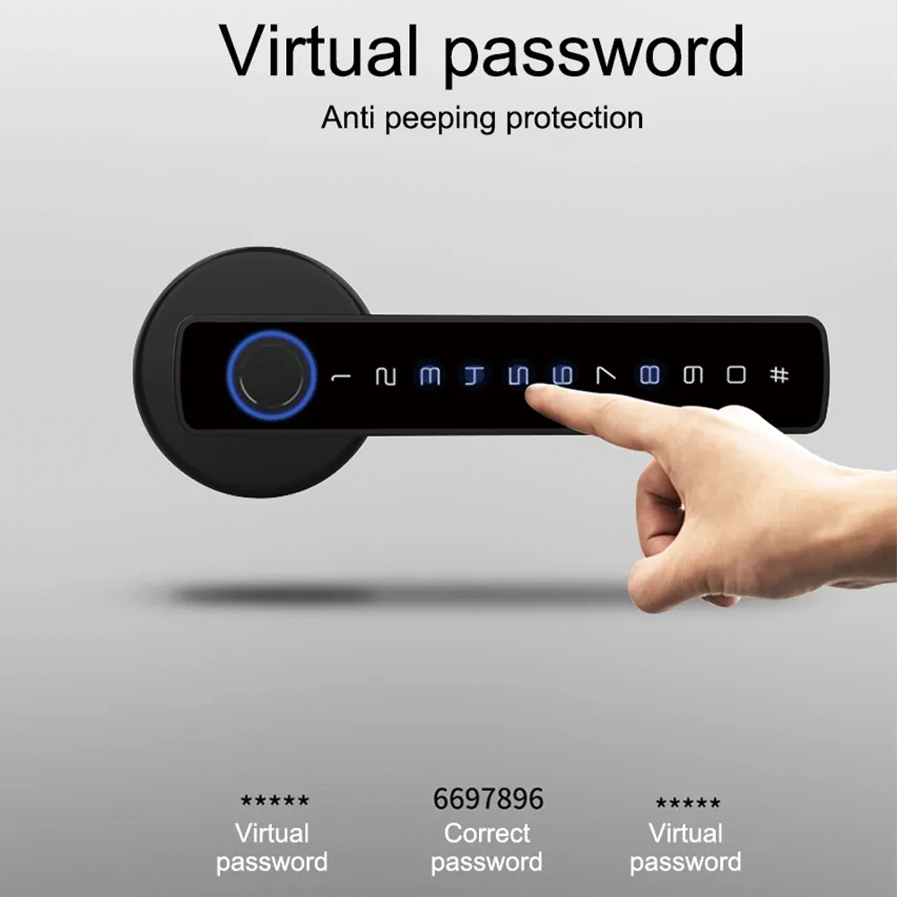 TYSH Tuya Akıllı Otomatik Güve - Smart Door Lock Fingerprint Wifi incelemesi ve fiyatı
