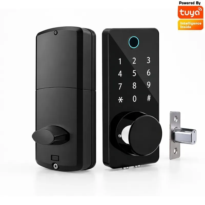 Şifreli Parmak İzi Okuyuculu A - Smart Lock Deadbolt Keypad Bluetooth incelemesi ve fiyatı