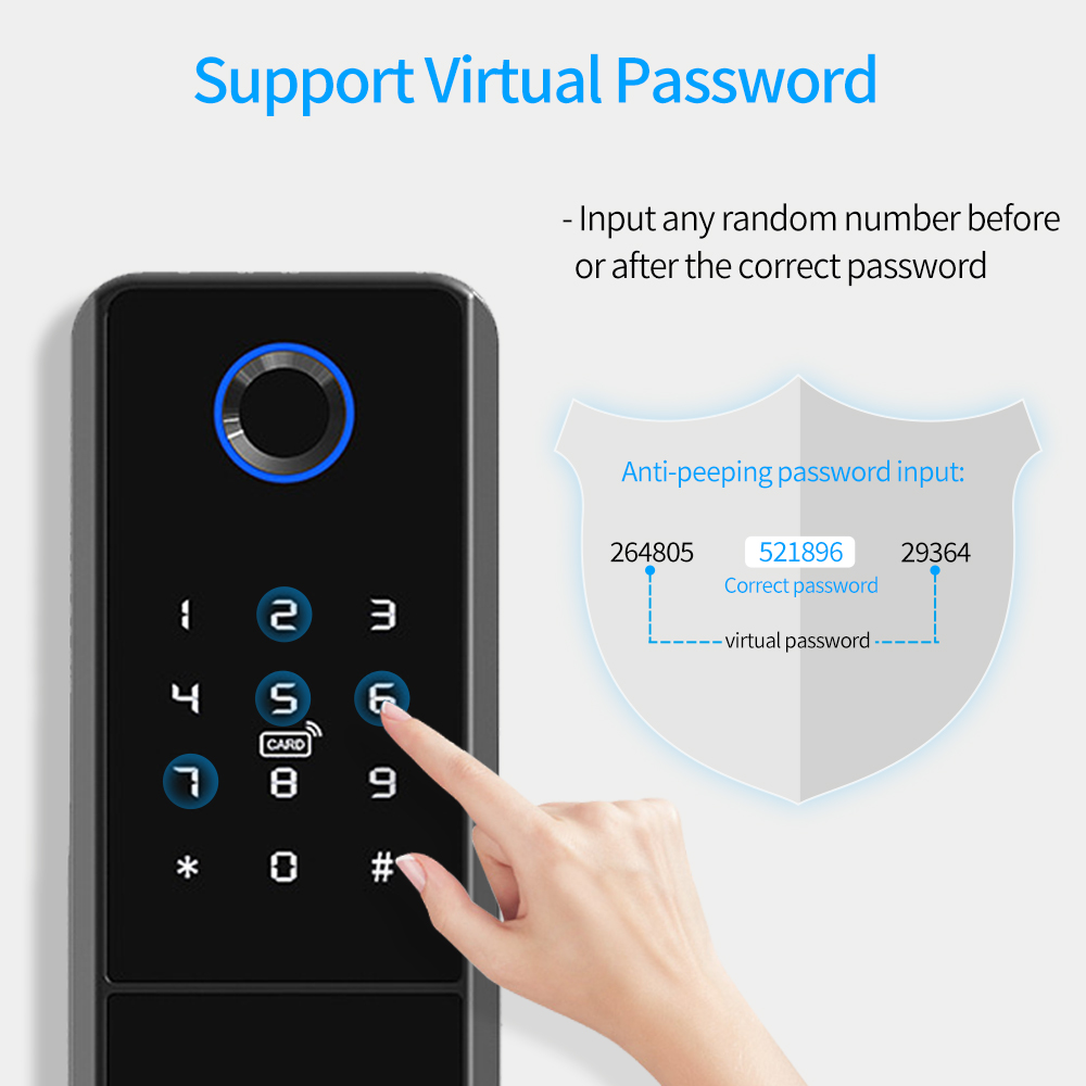 IP65 Su Geçirmez TTLock Parmak - Smart Lock Deadbolt Keypad Bluetooth incelemesi ve fiyatı