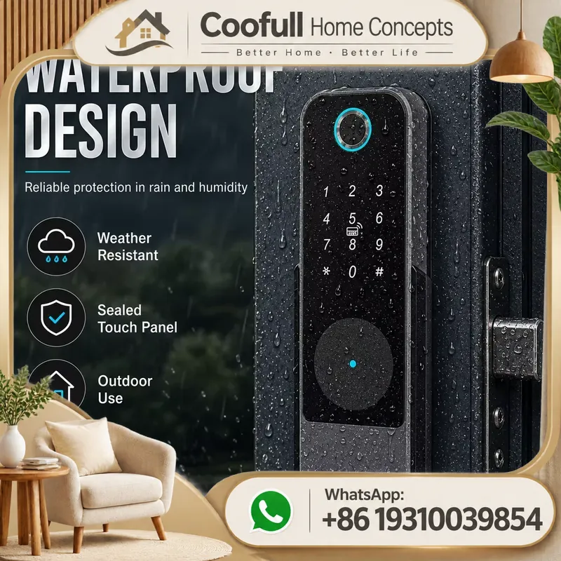 Akıllı Anahtarsız Kapı Kilidi  - Smart Rim Lock Wifi Fingerprint incelemesi ve fiyatı