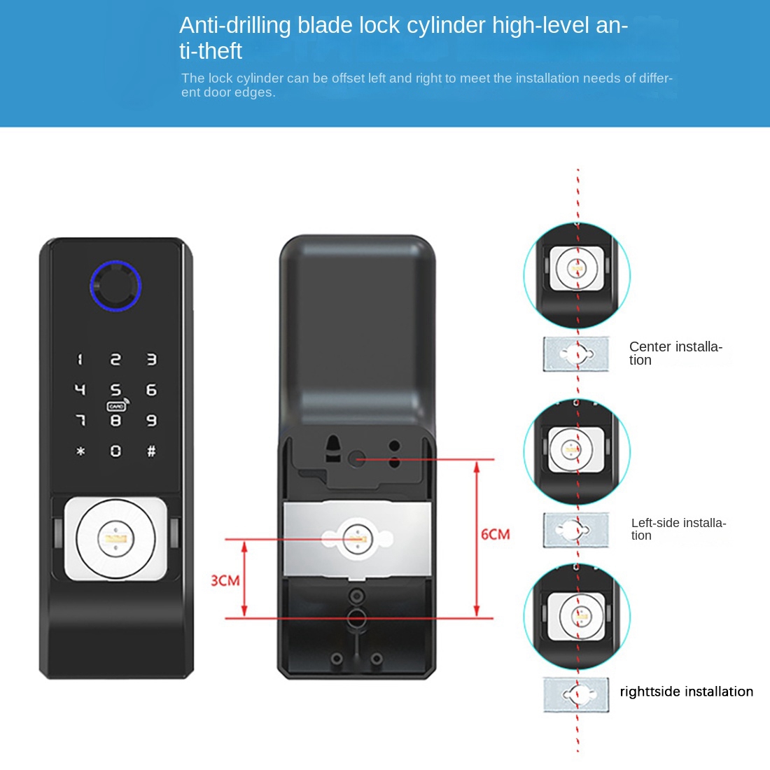 Su Geçirmez Tuya Wifi Akıllı K - Smart Rim Lock Wifi Fingerprint incelemesi ve fiyatı