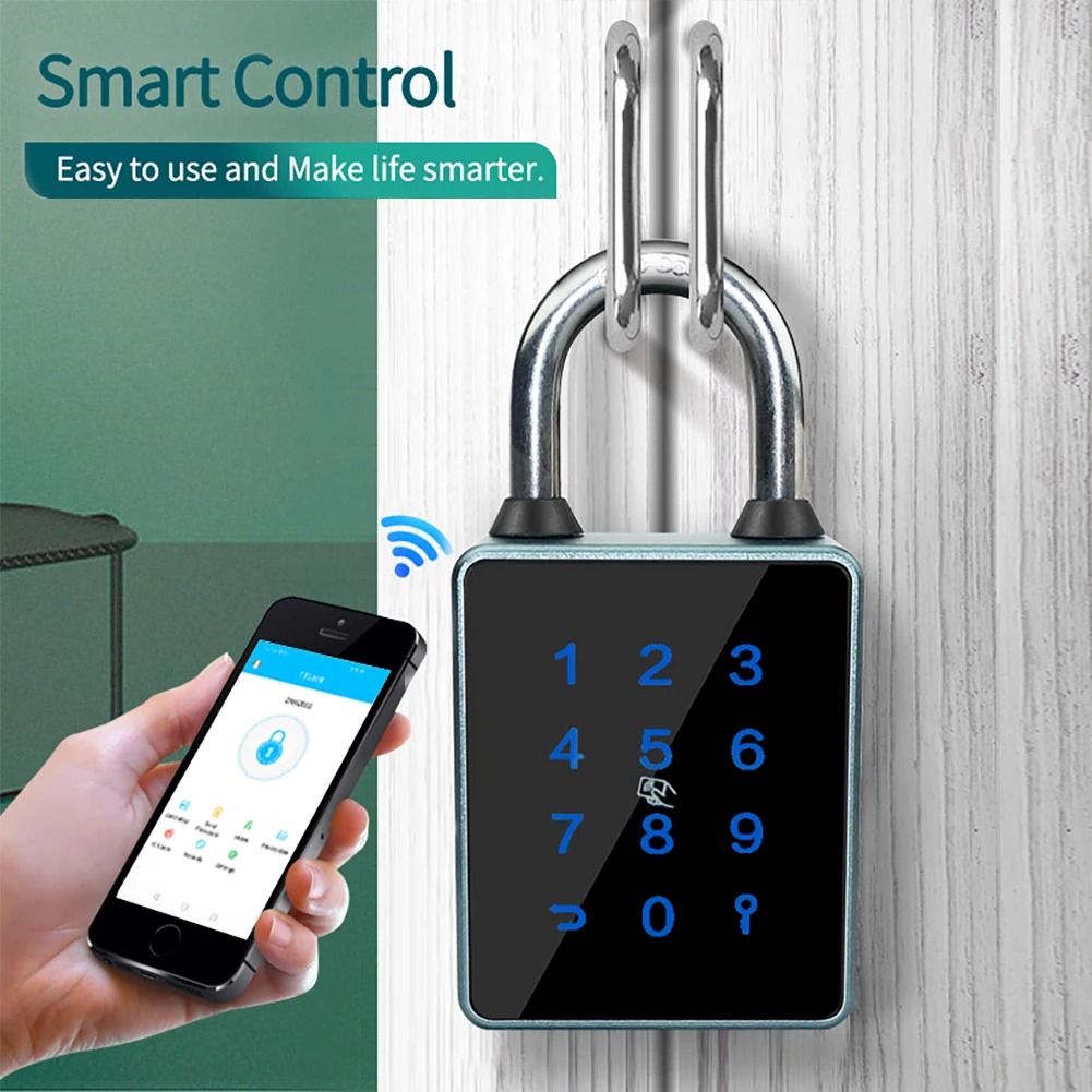Tuya TTLOCK akıllı asma kilit  - Fingerprint Padlock Weatherproof incelemesi ve fiyatı