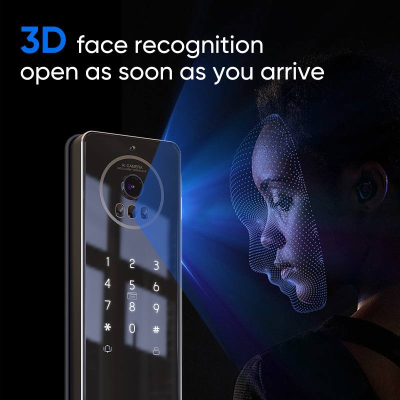 Locstar sayısal kontrol işleme - Smart Door Lock With Camera Intercom incelemesi ve fiyatı