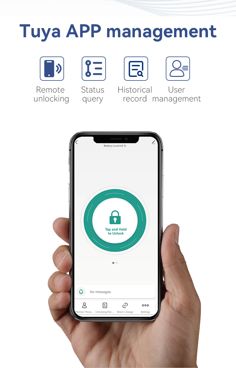 İnce Akıllı Kilit Hafıza Kartl - Smart Door Lock Tuya App incelemesi ve fiyatı