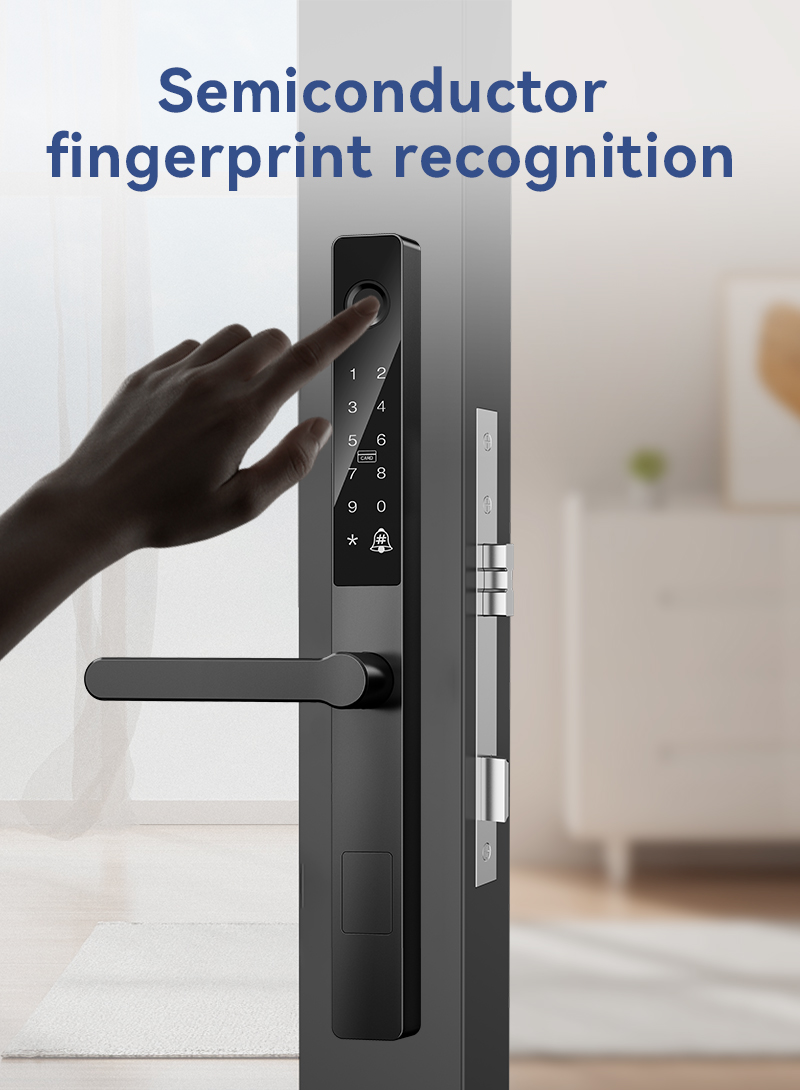 İnce Akıllı Kilit Hafıza Kartl - Smart Door Lock Tuya App incelemesi ve fiyatı