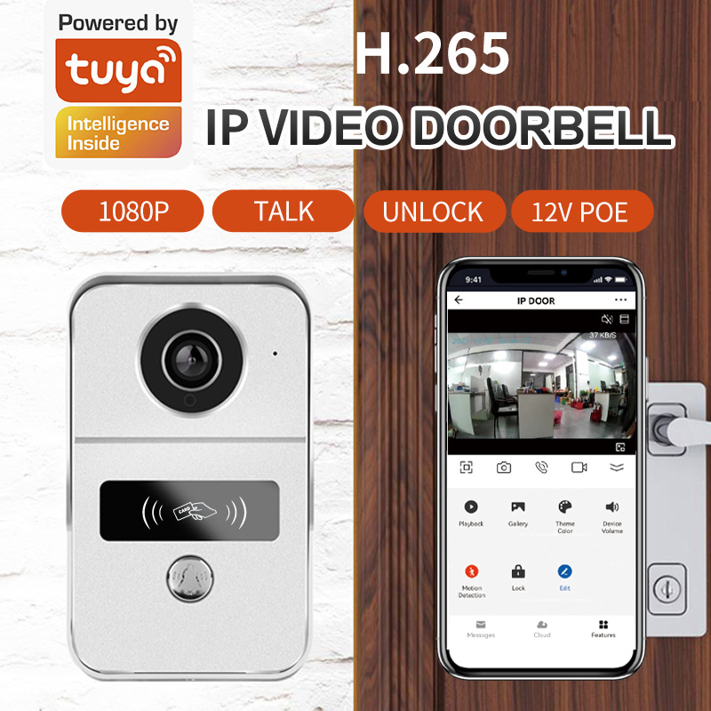 Tuya akıllı 1080P kapı zili ka - Smart Door Lock With Camera Intercom incelemesi ve fiyatı