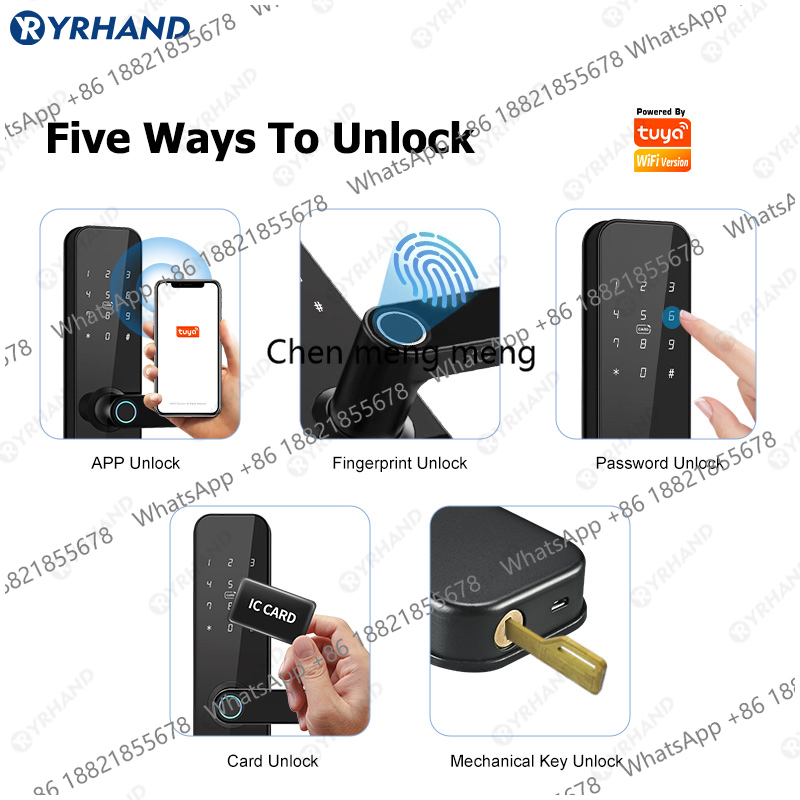 F7 Tuya wifi elektronik dijita - Smart Lock Zigbee Gateway incelemesi ve fiyatı