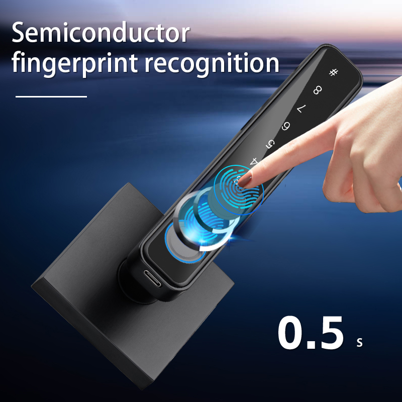 Parmak İzi Kapı Kilidi Dijital - Digital Door Lock Fingerprint Handle incelemesi ve fiyatı