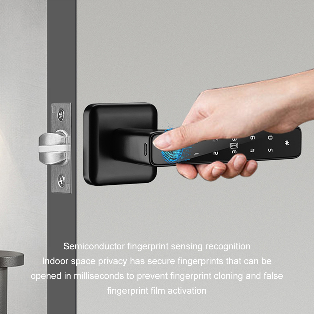 Tuya Dijital Akıllı Kapı Kilid - Digital Door Lock Fingerprint Handle incelemesi ve fiyatı