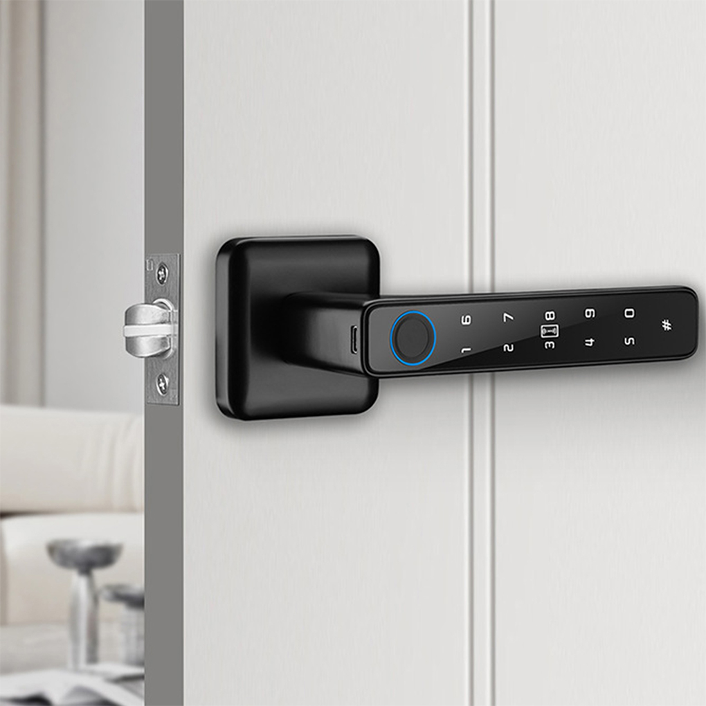 Tuya Dijital Akıllı Kapı Kilid - Digital Door Lock Fingerprint Handle incelemesi ve fiyatı