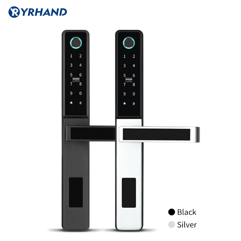 Tuya WiFi App akıllı kapı kili - Digital Door Lock Fingerprint Handle incelemesi ve fiyatı